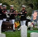 Military Funeral Honors are Conducted for U.S. Marine Corps Cpl. Spencer Collart in Section 52