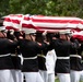 Military Funeral Honors are Conducted for U.S. Marine Corps Cpl. Spencer Collart in Section 52