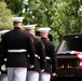 Military Funeral Honors are Conducted for U.S. Marine Corps Cpl. Spencer Collart in Section 52