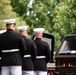 Military Funeral Honors are Conducted for U.S. Marine Corps Cpl. Spencer Collart in Section 52