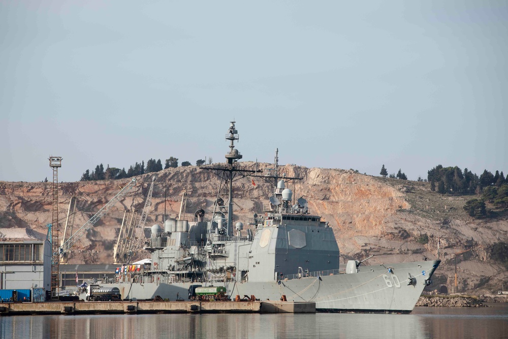 USS Normandy visits Montenegro