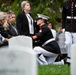 Military Funeral Honors are Conducted for U.S. Marine Corps Cpl. Spencer Collart in Section 52