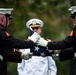 Military Funeral Honors are Conducted for U.S. Marine Corps Cpl. Spencer Collart in Section 52