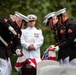 Military Funeral Honors are Conducted for U.S. Marine Corps Cpl. Spencer Collart in Section 52