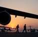 C-5M Super Galaxy aircrew and maintainers at Travis AFB