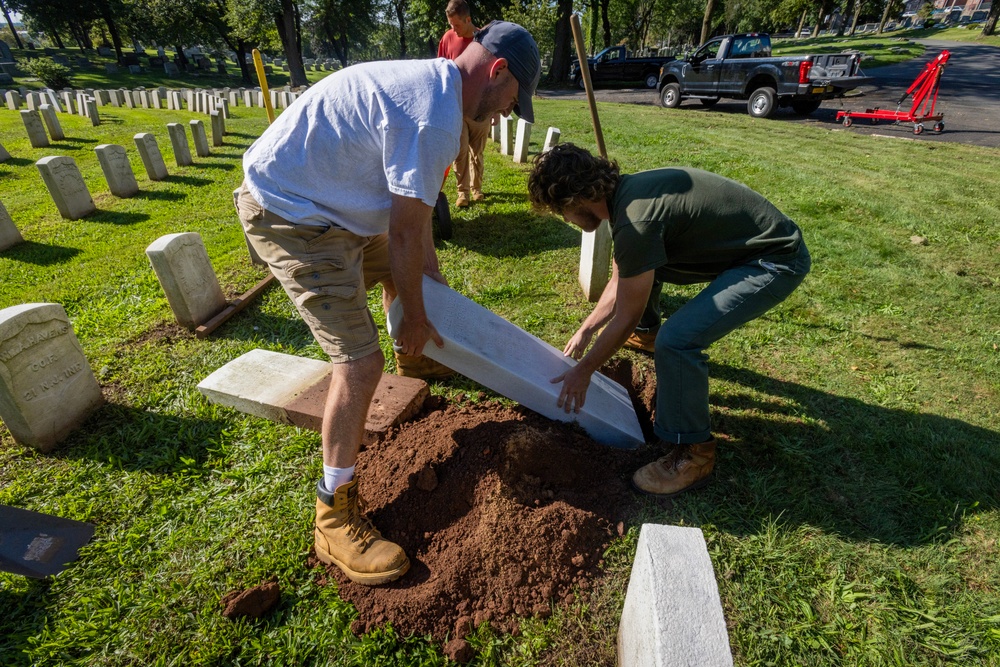 DVIDS - Images - Caretakers restore cemetery [Image 3 of 7]