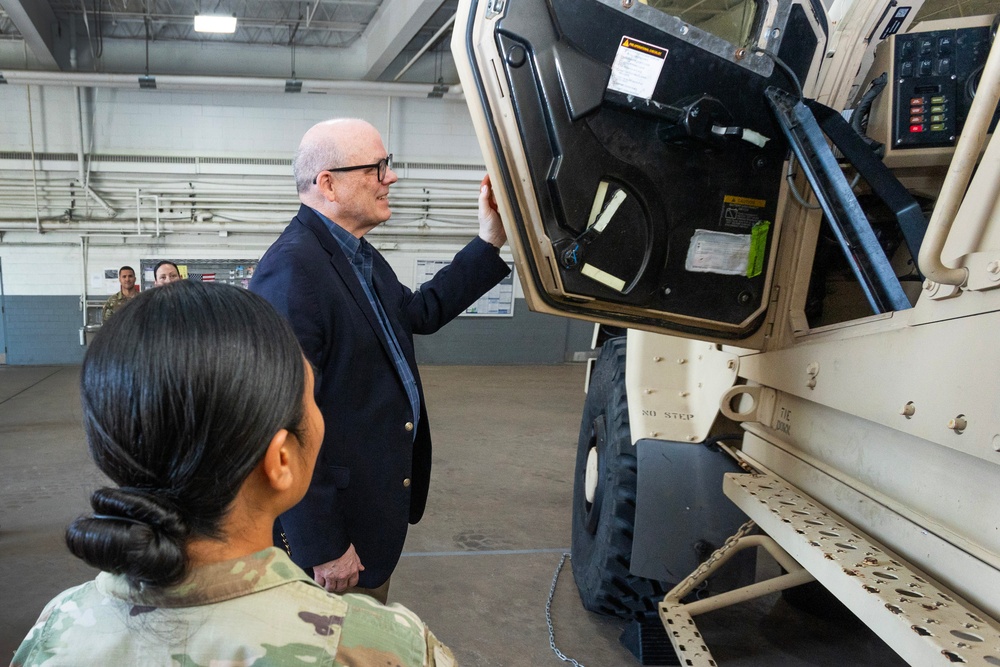 Congressional staff visits Cherry Hill National Guard Armory