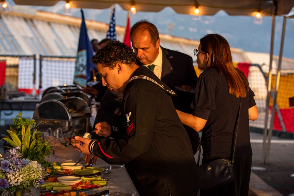 USS Normandy Hosts Reception in Bar, Montenegro