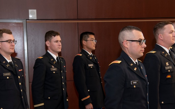 OCS Class 66 Graduation ceremony