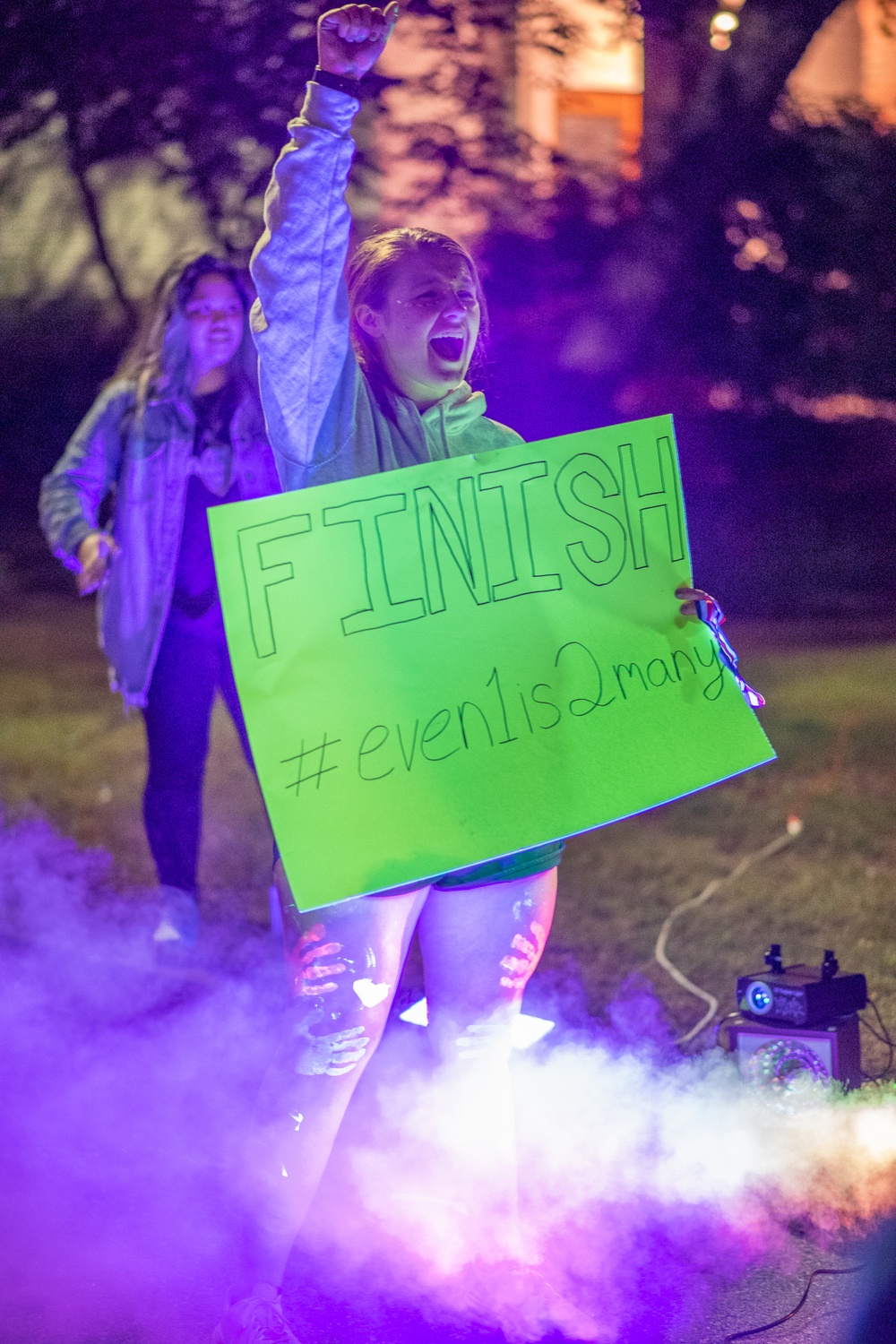 Glow Run, Ruck, and Walk 5K held as part of Suicide Prevention, Awareness Month