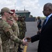 SD and Kenya Defense Cabinet Secretary Meet with Manda Bay Troops