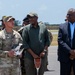 SD and Kenya Defense Cabinet Secretary Meet with Manda Bay Troops