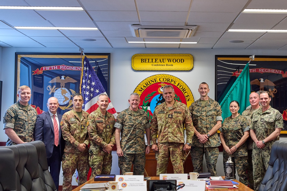 DVIDS - Images - Rear Adm. Massimiliano Grazioso Visits MARFOREUR/AF ...