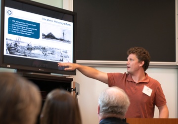NHHC Supports 2023 McMullen Naval History Symposium Photo captions