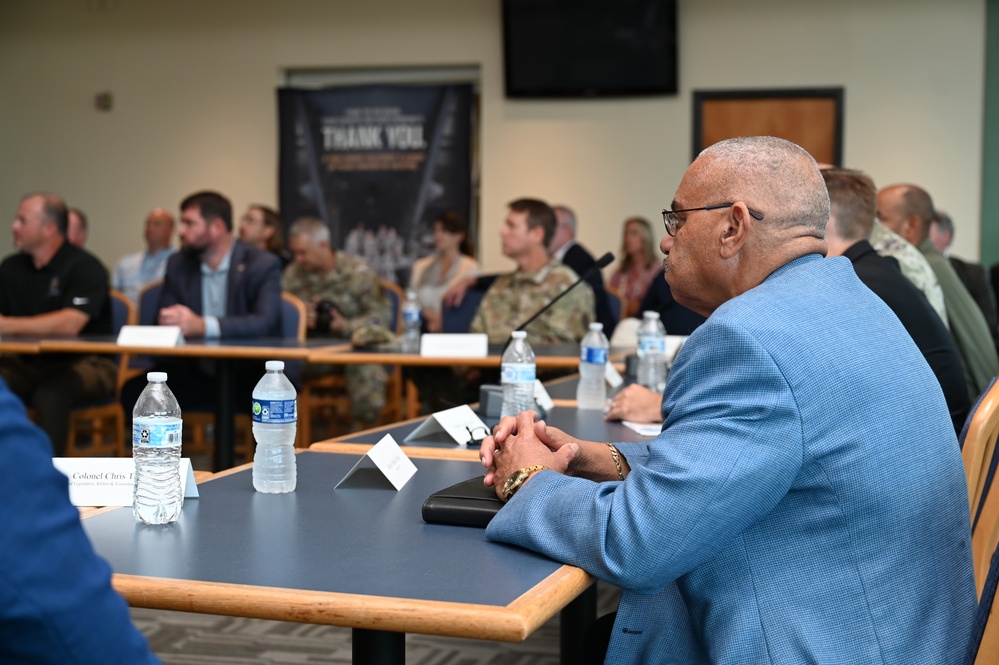 Congressman Guest holds roundtable at the 186th Air Refueling Wing