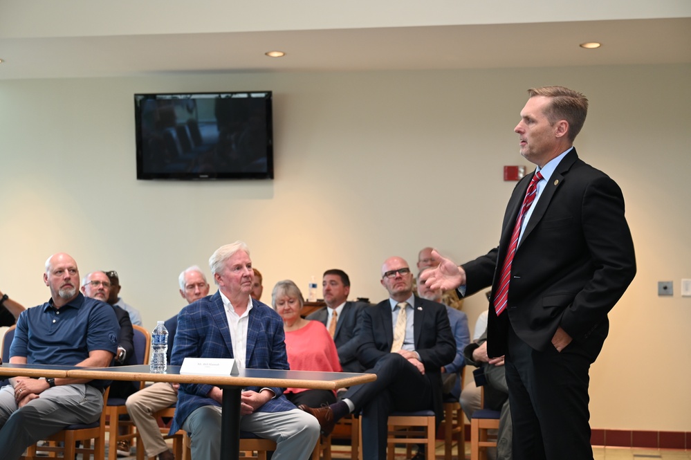 Congressman Guest holds roundtable at the 186th Air Refueling Wing