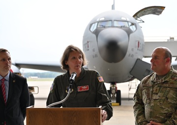 Congressman Guest holds roundtable at the 186th Air Refueling Wing