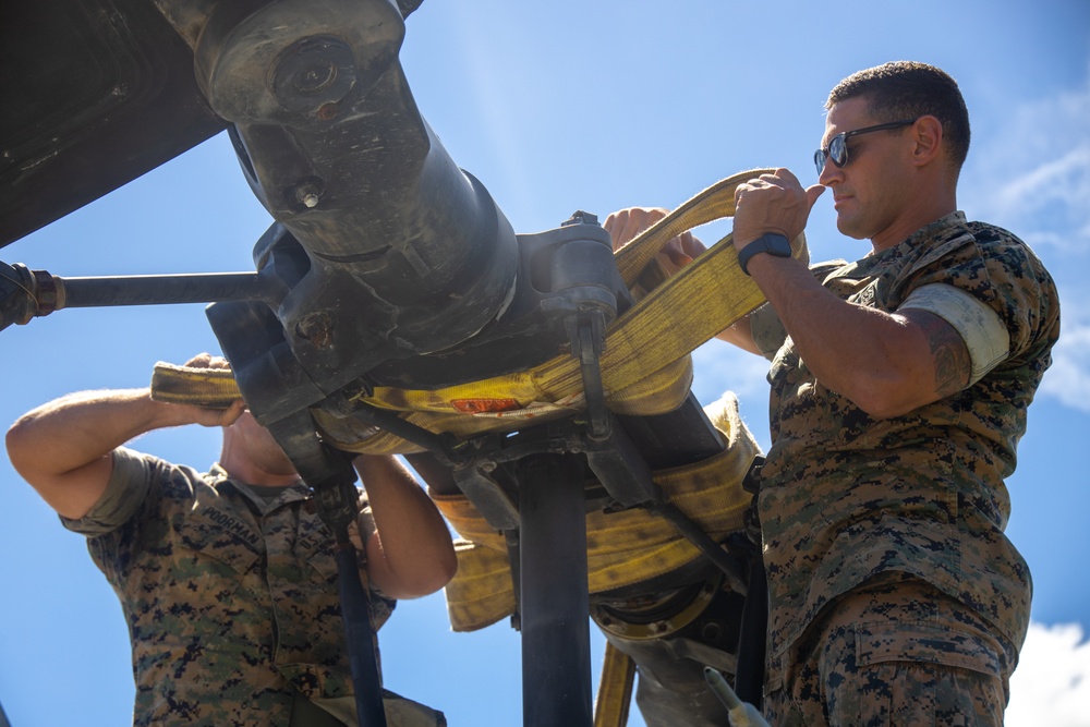 MWSS-174 Conducts Aircraft Salvage Training