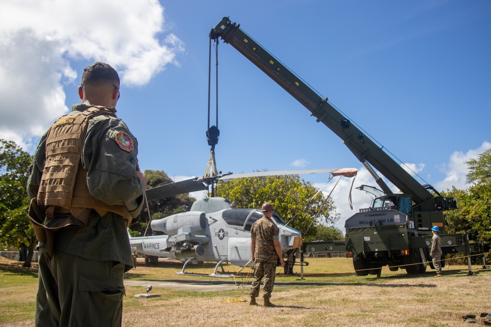 MWSS-174 Conducts Aircraft Salvage Training