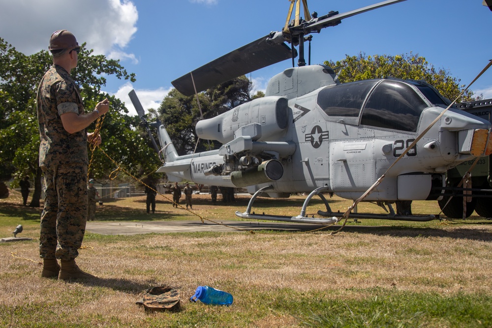 MWSS-174 Conducts Aircraft Salvage Training