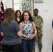 Mrs. Kimberly Weimer, Spouse of SMA Weimer, visits Fort Cavazos