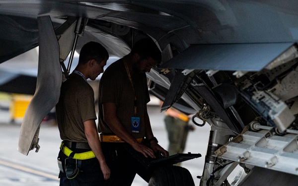 JBLE F-22 Raptors kick-off WT