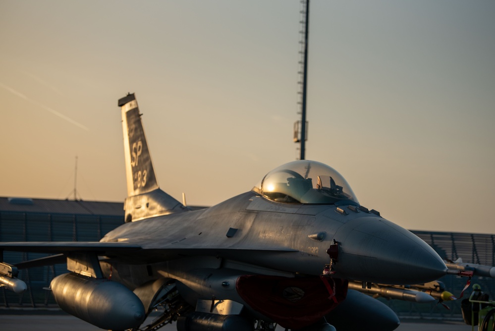 The 480th FS conducts enhanced Air Policing over Romania