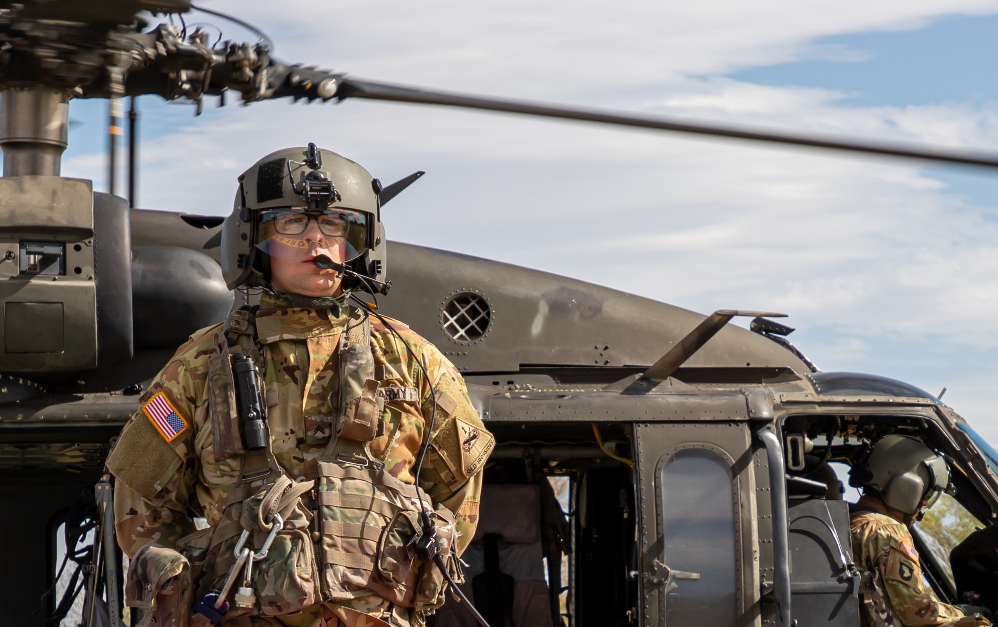 Air Force Helicopter Gunner