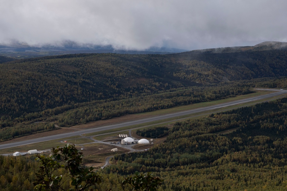 C-12F Hurons support Indian Mountain Long Range Radar Station