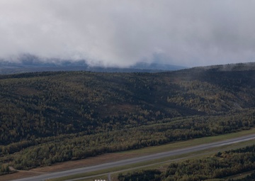 C-12F Hurons support Indian Mountain Long Range Radar Station