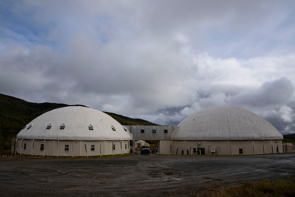 C-12F Hurons support Indian Mountain Long Range Radar Station