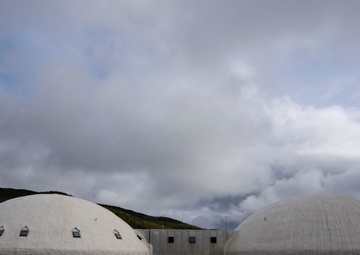 C-12F Hurons support Indian Mountain Long Range Radar Station