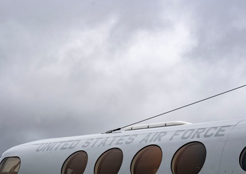 C-12F Hurons support Indian Mountain Long Range Radar Station