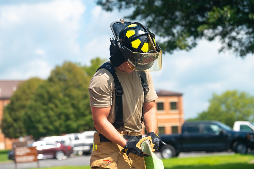 Scott AFB conducts fuel spill exercise