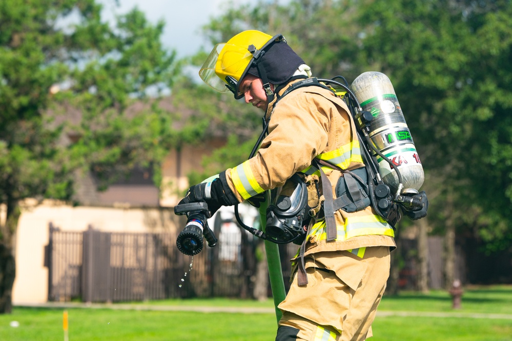 Scott AFB conducts fuel spill exercise