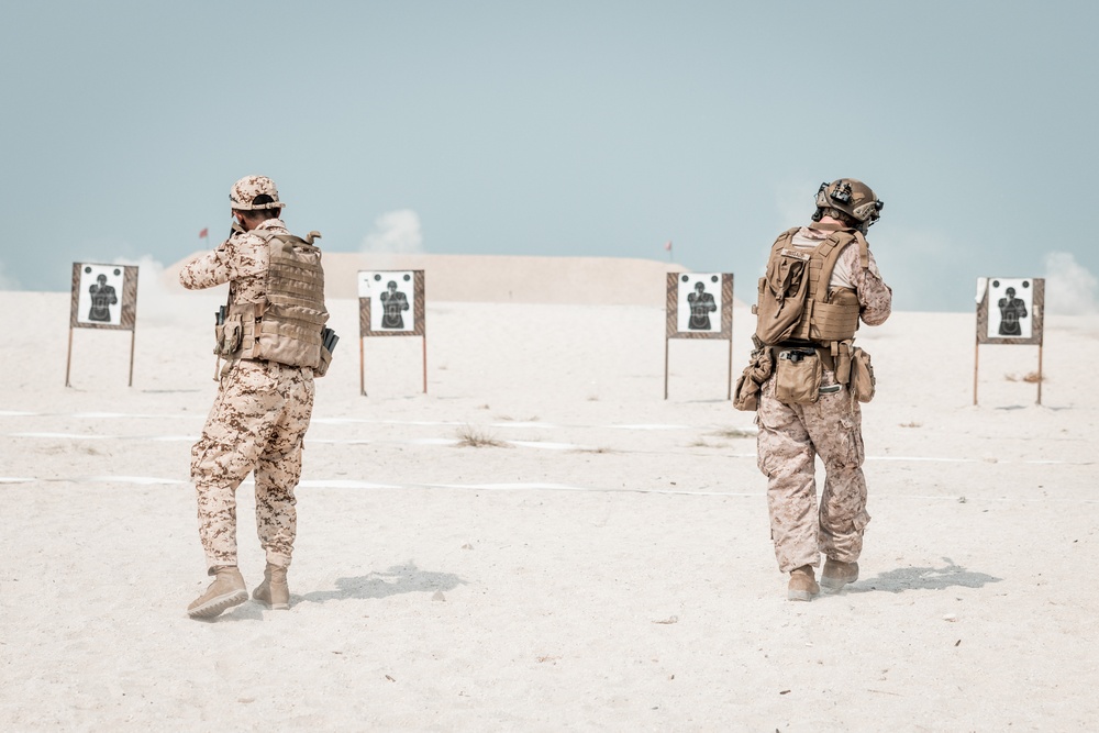 26th MEU(SOC) and Royal Bahrain Marine Force Marksmanship Range