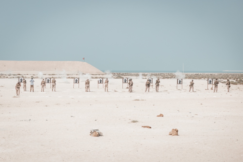 26th MEU(SOC) and Royal Bahrain Marine Force Marksmanship Range