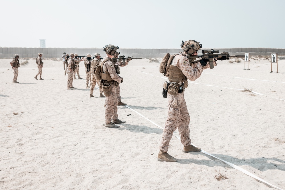 26th MEU(SOC) and Royal Bahrain Marine Force Marksmanship Range