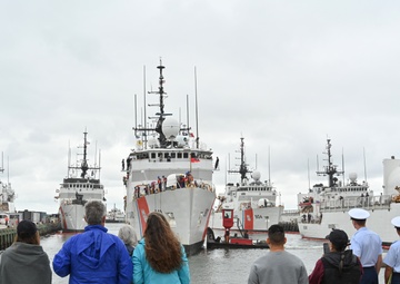US Coast Guard Cutter Forward returns home following 78-day deployment in the North Atlantic Ocean