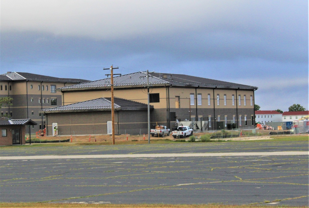 September 2023 construction operations of $11.96 million transient training brigade headquarters at Fort McCoy