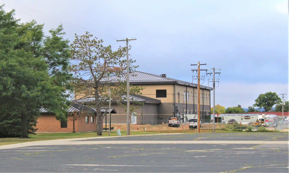 September 2023 construction operations of $11.96 million transient training brigade headquarters at Fort McCoy