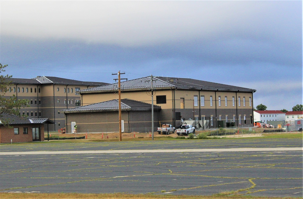 September 2023 construction operations of $11.96 million transient training brigade headquarters at Fort McCoy