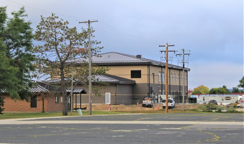 September 2023 construction operations of $11.96 million transient training brigade headquarters at Fort McCoy