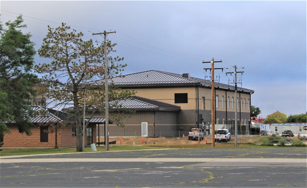 September 2023 construction operations of $11.96 million transient training brigade headquarters at Fort McCoy