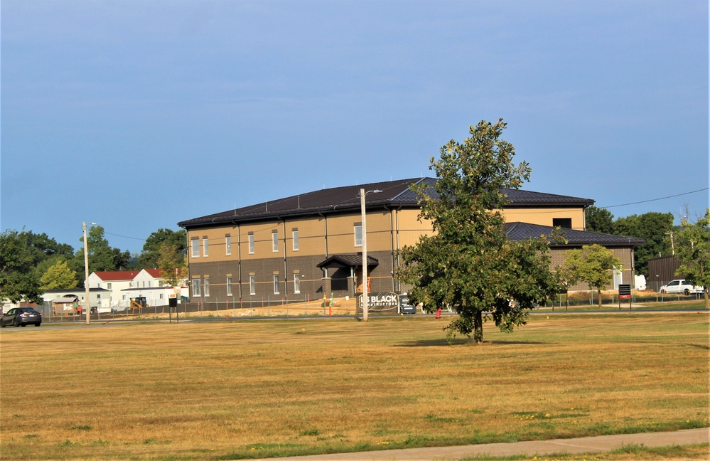 September 2023 construction operations of $11.96 million transient training brigade headquarters at Fort McCoy