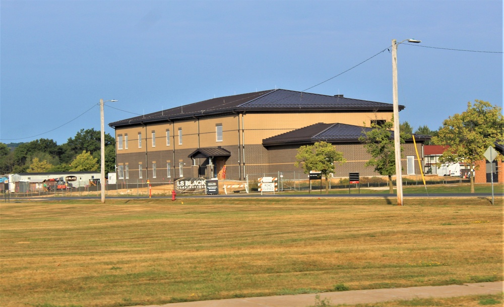 September 2023 construction operations of $11.96 million transient training brigade headquarters at Fort McCoy