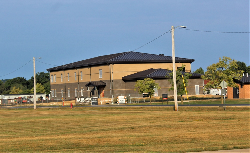 September 2023 construction operations of $11.96 million transient training brigade headquarters at Fort McCoy