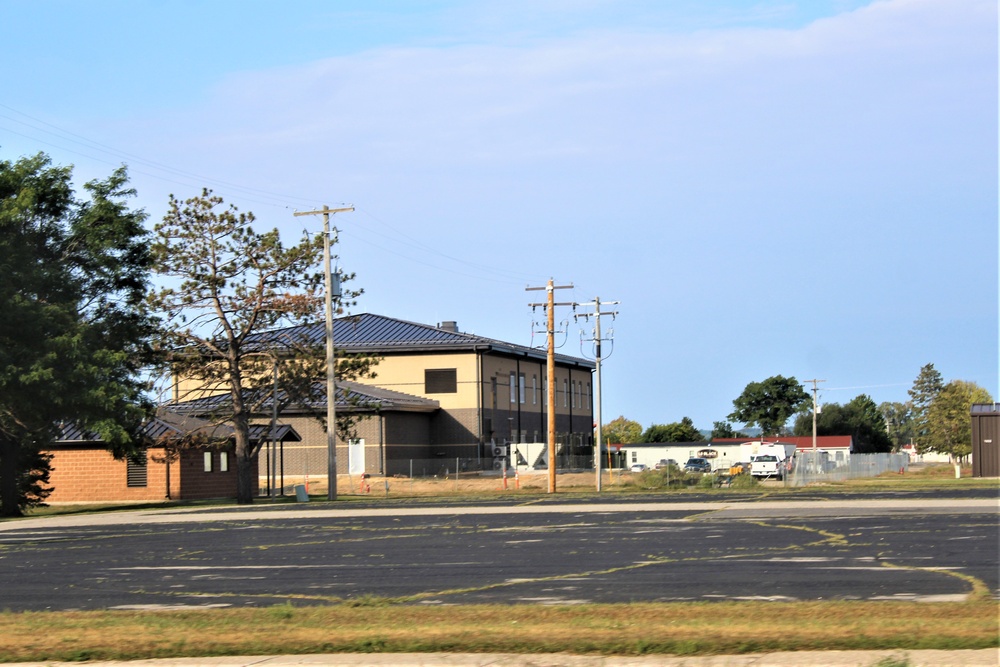 September 2023 construction operations of $11.96 million transient training brigade headquarters at Fort McCoy