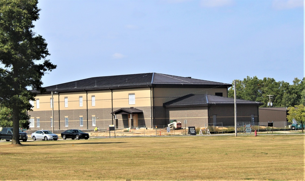 September 2023 construction operations of $11.96 million transient training brigade headquarters at Fort McCoy