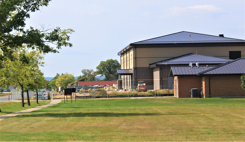 September 2023 construction operations of $11.96 million transient training brigade headquarters at Fort McCoy